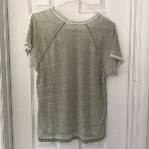 Olive Ringer Tee - Picture 2 of 2